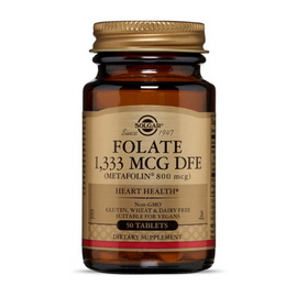 Folate 1333 mcg DFE (Metafolin 800 mcg) (50 tabs)