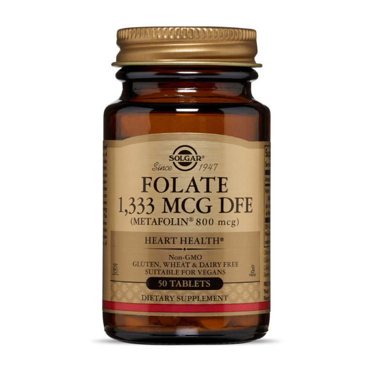 Folate 1333 mcg DFE (Metafolin 800 mcg) (50 tabs) Folate 1333 mcg DFE (Metafolin 800 mcg) (50 tabs)