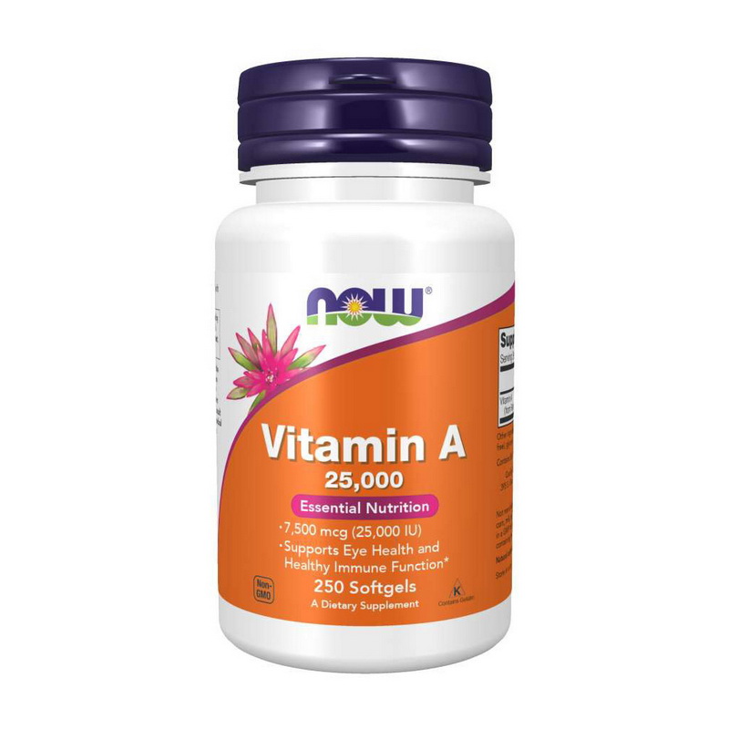 Vitamin A 25 000 IU (250 softgels) Vitamin A 25 000 IU (250 softgels)