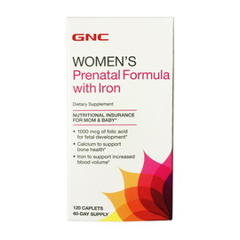 Women's Prenatal Formula without Iron (120 caplets)