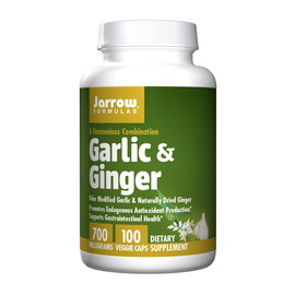 Garlic & Ginger 700 mg (100 veg caps)