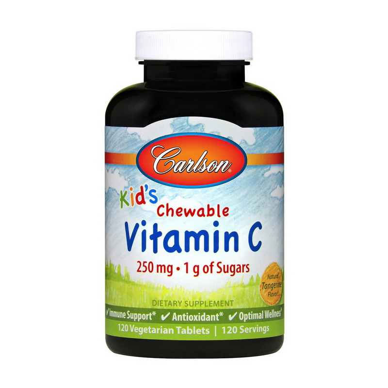 Kid's Chewable Vitamin C 250 mg (120 veg tabs) Kid's Chewable Vitamin C 250 mg (120 veg tabs)