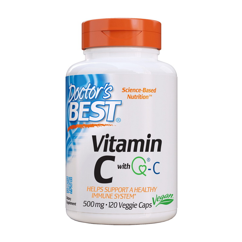 Vitamin C with Q-C 500 mg (100 veg caps) Vitamin C with Q-C 500 mg (100 veg caps)