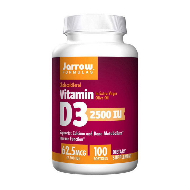 Vitamin D3 2500 IU (62,5 mcg) (100 softgels) Vitamin D3 2500 IU (62,5 mcg) (100 softgels)