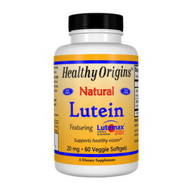 Natural Lutein 20 mg (60 veg softgels)
