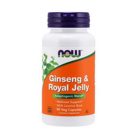 Ginseng & Royal Jelly (90 veg caps)