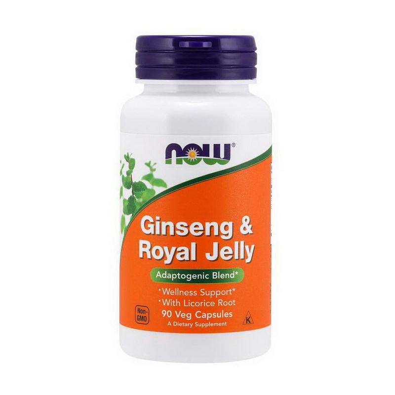 Ginseng & Royal Jelly (90 veg caps) Ginseng & Royal Jelly (90 veg caps)