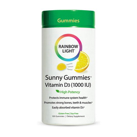 Sunny Gummies Vitamin D3 1000 IU (100 gummies)