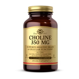 Choline 350 mg (100 veg caps)