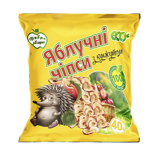 Яблочные чипсы с кунжутом (1 x 40 g) Яблочные чипсы с кунжутом (1 x 40 g)