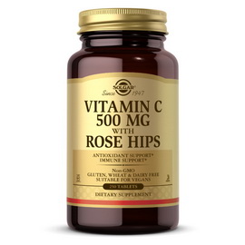 Vitamin C 500 mg with Rose Hips (250 tabs)
