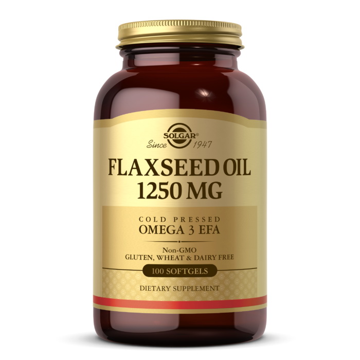 Flaxseed Oil 1250 mg (100 softgels) Flaxseed Oil 1250 mg (100 softgels)