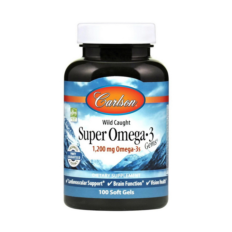 Super Omega 3 1200 mg (100 softgels) Super Omega 3 1200 mg (100 softgels)