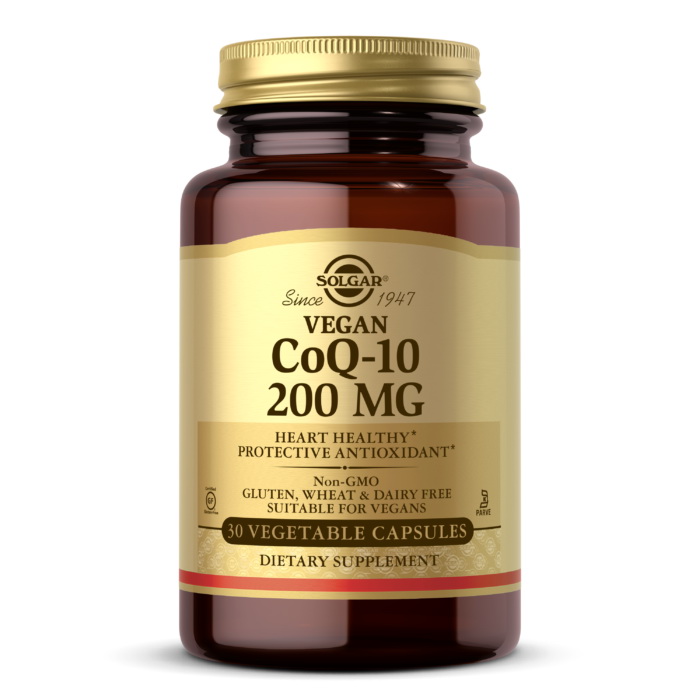 CoQ-10 200 mg Vegan (30 veg caps) CoQ-10 200 mg Vegan (30 veg caps)