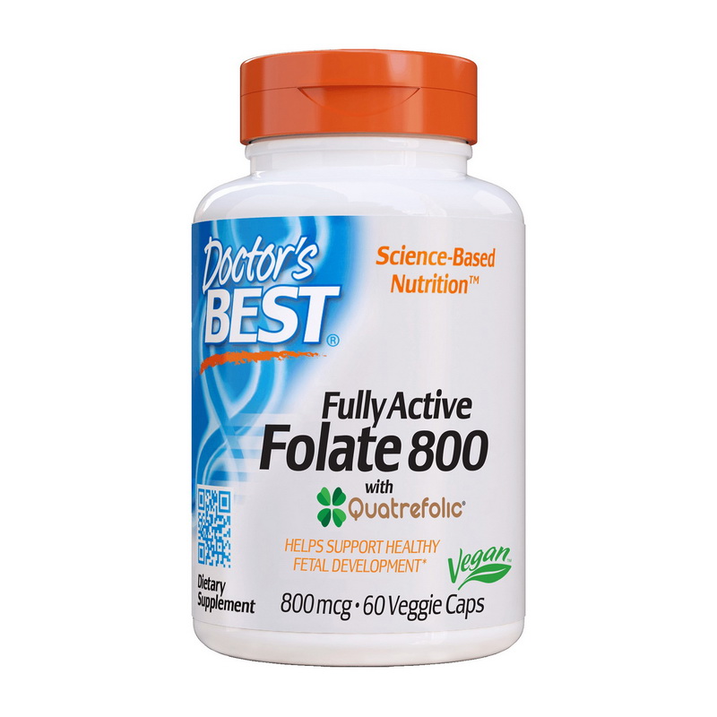 Fully Active Folate 800 mcg (60 veg caps) Fully Active Folate 800 mcg (60 veg caps)