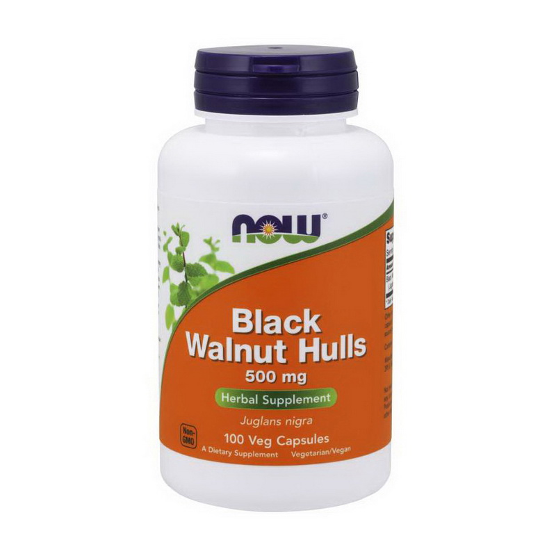 Black Walnut Hulls 500 mg (100 veg caps) Black Walnut Hulls 500 mg (100 veg caps)