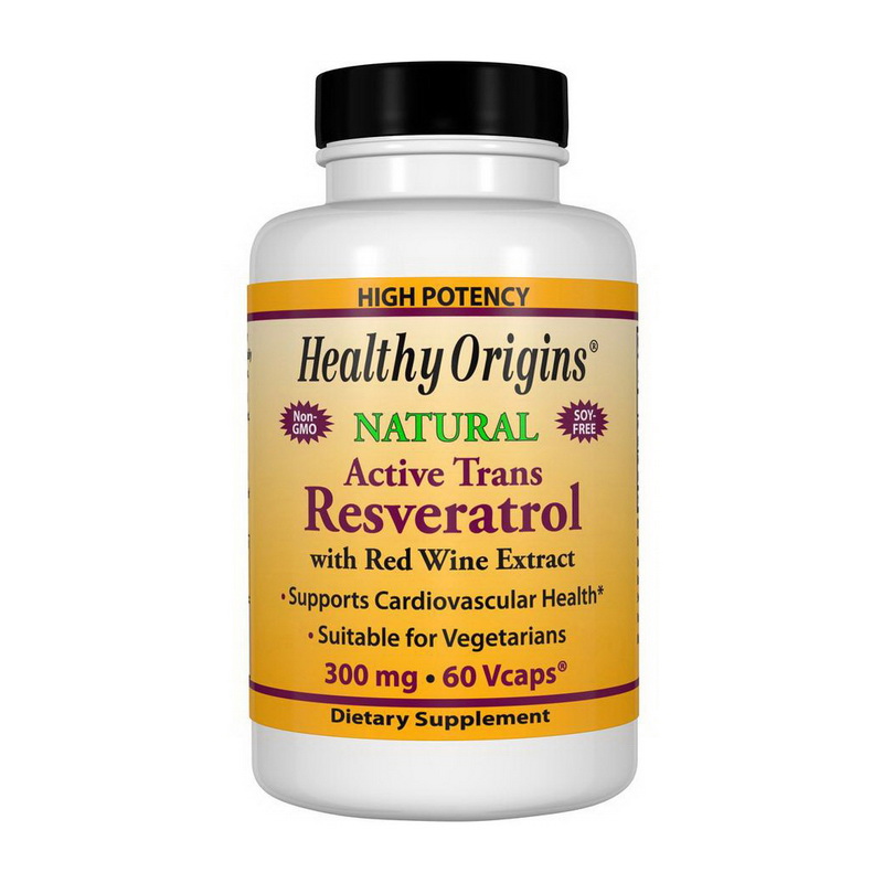 Natural Active Trans Resveratrol 300 mg (60 veg caps) Natural Active Trans Resveratrol 300 mg (60 veg caps)