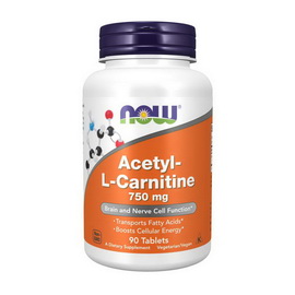 Acetyl-L-Carnitine 750 mg (90 tabs)