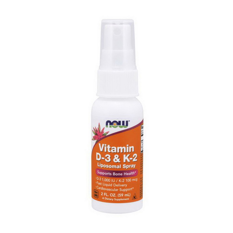 Vitamin D-3 & K-2 Liposomal Spray (59 ml) Vitamin D-3 & K-2 Liposomal Spray (59 ml)