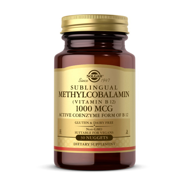 Sublingual Methylcobalamin (Vitamin B 12) 1000 mcg (30 nuggets) Sublingual Methylcobalamin (Vitamin B 12) 1000 mcg (30 nuggets)
