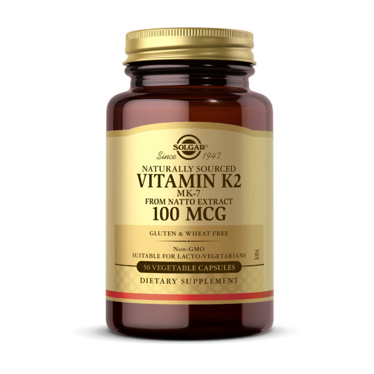 Vitamin K2 MK-7 100 mcg (50 veg caps) Vitamin K2 MK-7 100 mcg (50 veg caps)