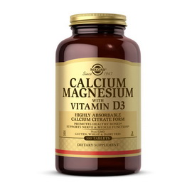 Calcium Magnesium with Vitamin D3 (300 tabs)