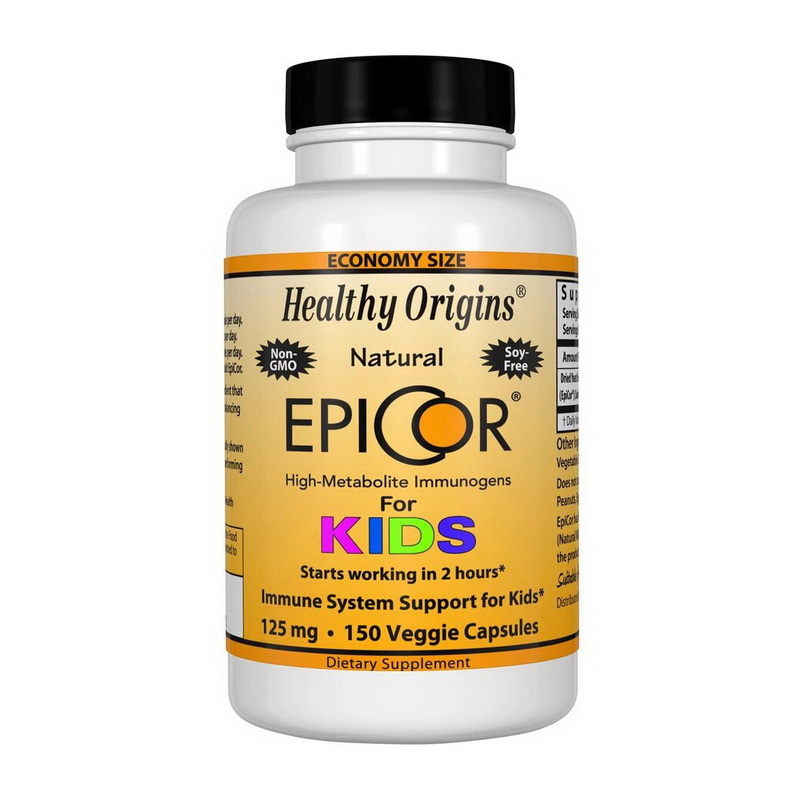 EpiCor for Kids 125 mg (150 veg caps) EpiCor for Kids 125 mg (150 veg caps)