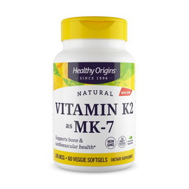 Vitamin K2 as MK-7 (60 veg softgels)
