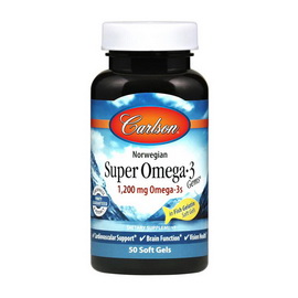Norwegian Super Omega 3 1200 mg Omega-3s (50 softgels)