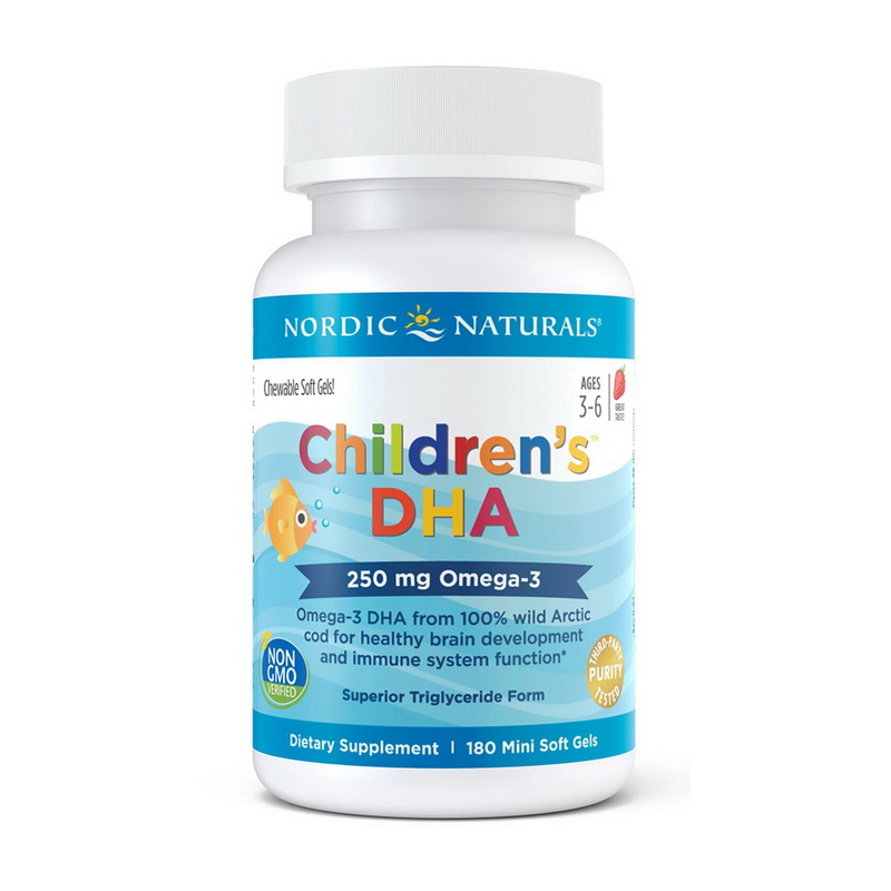 Children`s DHA (180 mini softgels) Children`s DHA (180 mini softgels)