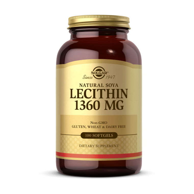 Lecithin 1360 mg Natural Soya (100 softgels) Lecithin 1360 mg Natural Soya (100 softgels)