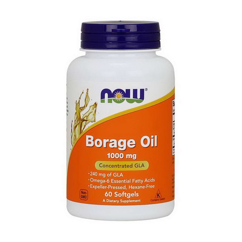 Borage Oil 1000 mg (60 softgels) Borage Oil 1000 mg (60 softgels)