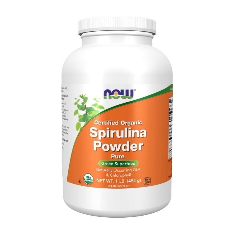 Organic Spirulina Powder Pure (454 g) Organic Spirulina Powder Pure (454 g)