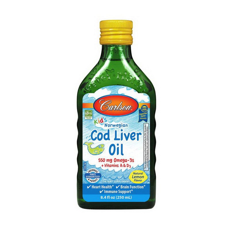 Kid's Cod Liver Oil Liquid 550 mg (250 ml) Kid's Cod Liver Oil Liquid 550 mg (250 ml)