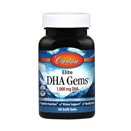 Elite DHA Gems 1000 mg (30 softgels)