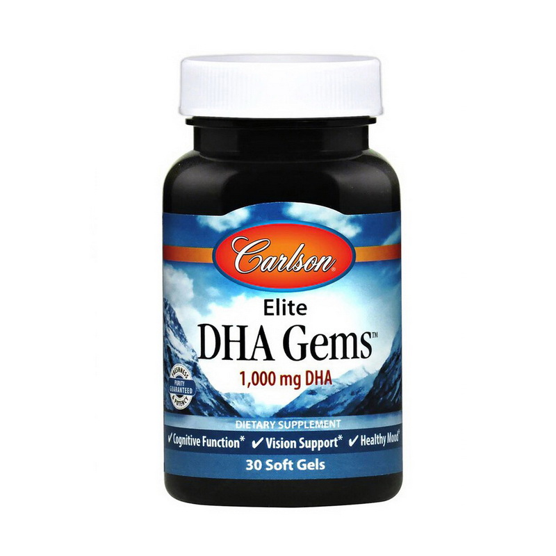 Elite DHA Gems 1000 mg (30 softgels) Elite DHA Gems 1000 mg (30 softgels)