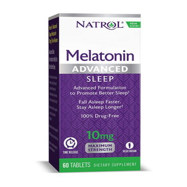 Melatonin Advanced 10 mg Time Release (60 tabs)