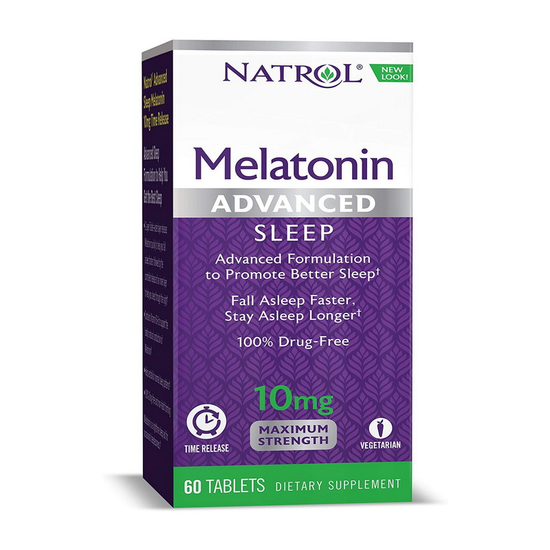 Melatonin Advanced 10 mg Time Release (60 tabs) Melatonin Advanced 10 mg Time Release (60 tabs)