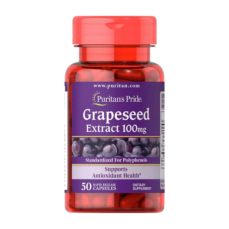 Grapeseed Extract 100 mg (50 caps) Grapeseed Extract 100 mg (50 caps)