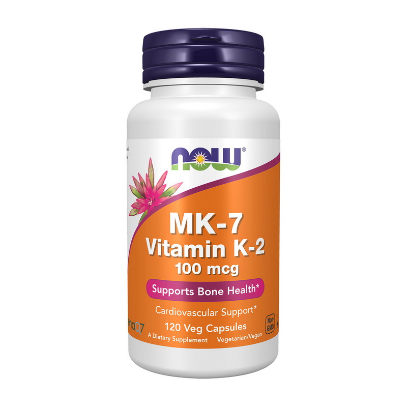 MK-7 Vitamin K-2 100 mcg (120 veg caps) MK-7 Vitamin K-2 100 mcg (120 veg caps)