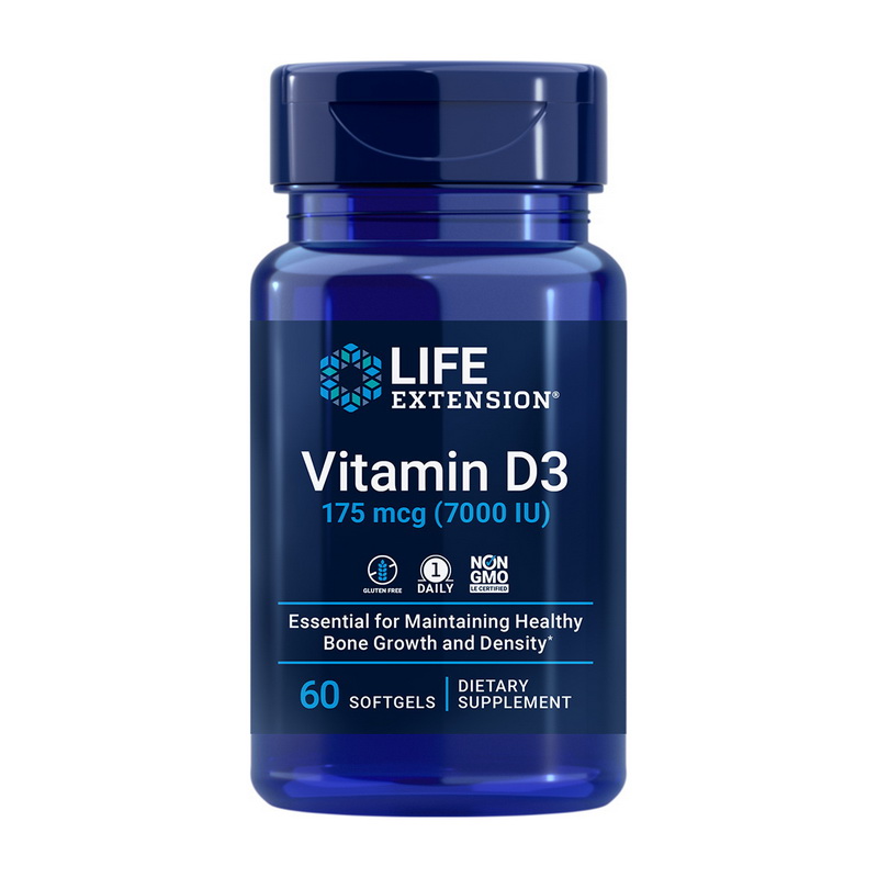 Vitamin D3 175 mcg (7000 IU) (60 softgels) Vitamin D3 175 mcg (7000 IU) (60 softgels)