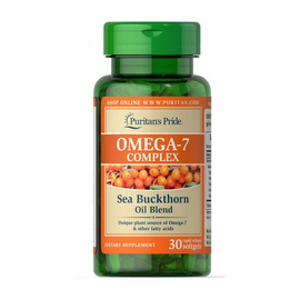 Omega-7 Complex Sea Buckthorn Oil Blend (30 softgels)