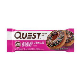 QuestBar Chocolate Sprinkled Doughnut (1 x 60 g)