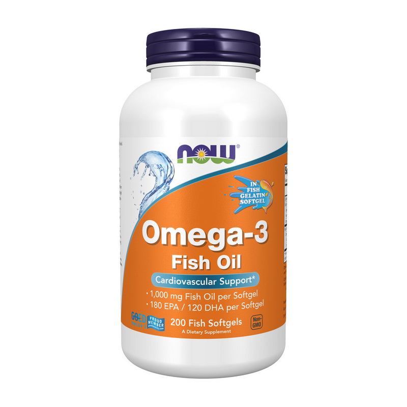 Omega-3 Molecularly Distilled (200 fish softgels) Omega-3 Molecularly Distilled (200 fish softgels)