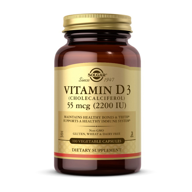 Vitamin D3 55 mcg (2200 IU) (100 veg caps) Vitamin D3 55 mcg (2200 IU) (100 veg caps)