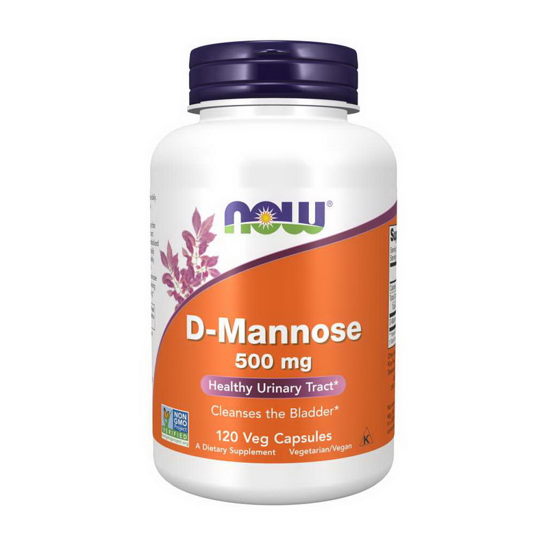 D-Mannose 500 mg (120 veg caps) D-Mannose 500 mg (120 veg caps)