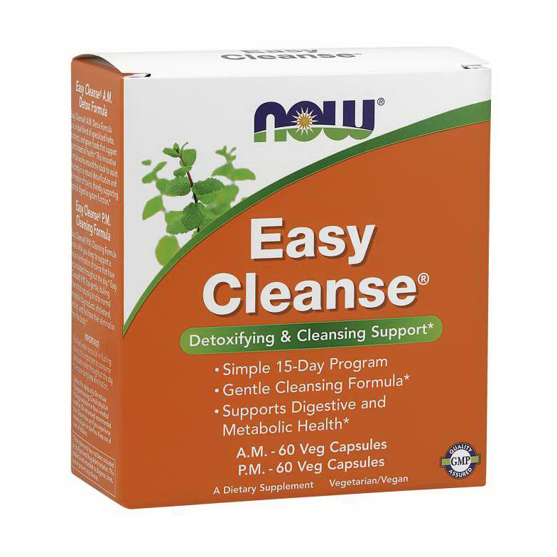 Easy Cleanse (A.M. 60 veg caps + P.M. 60 veg caps) Easy Cleanse (A.M. 60 veg caps + P.M. 60 veg caps)