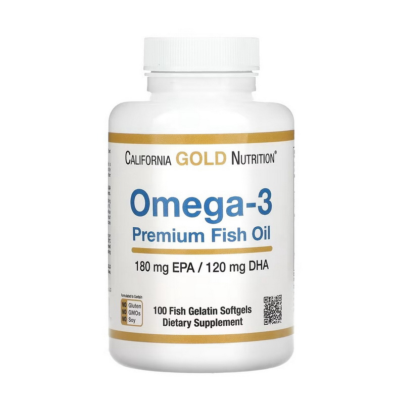 Omega-3 Premium Fish Oil (100 fish softgels) Omega-3 Premium Fish Oil (100 fish softgels)