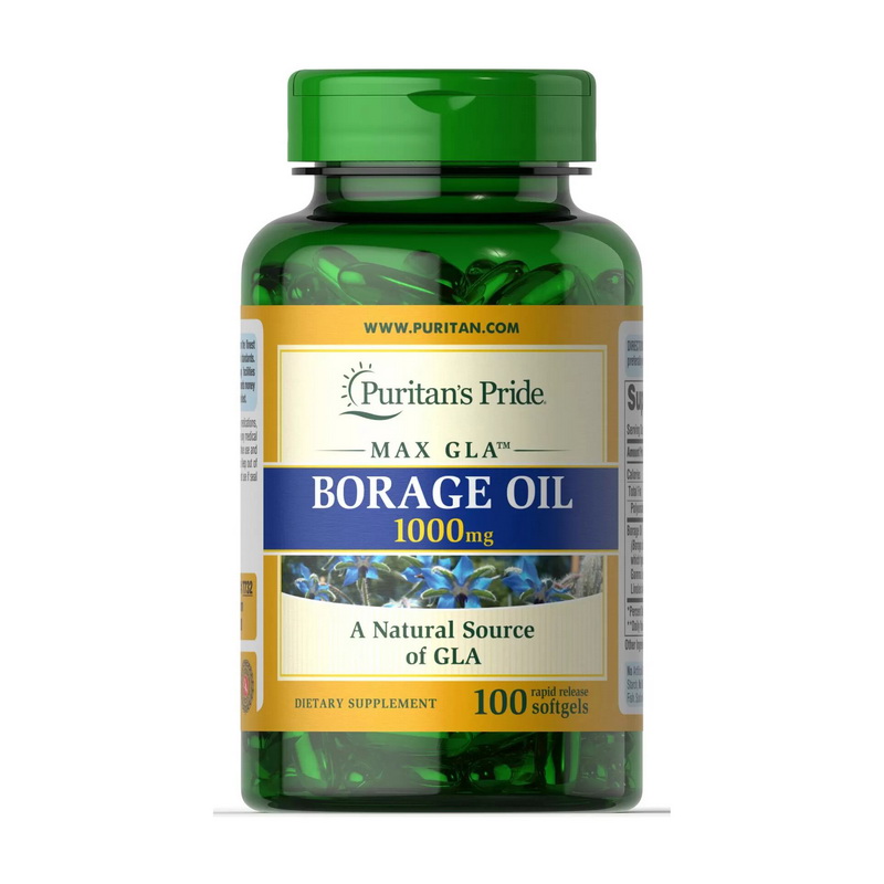 Borage Oil 1000 mg (100 softgels) Borage Oil 1000 mg (100 softgels)