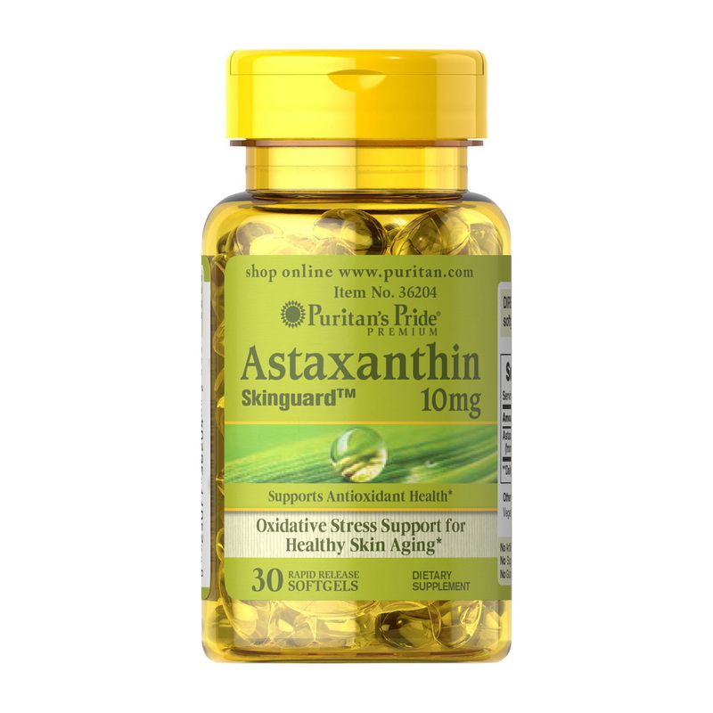 Natural Astaxanthin 10 mg (30 softgels) Natural Astaxanthin 10 mg (30 softgels)